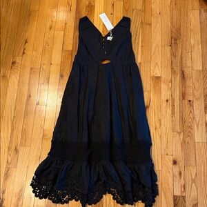 Thakoon Addition Black Sleeveless Dress